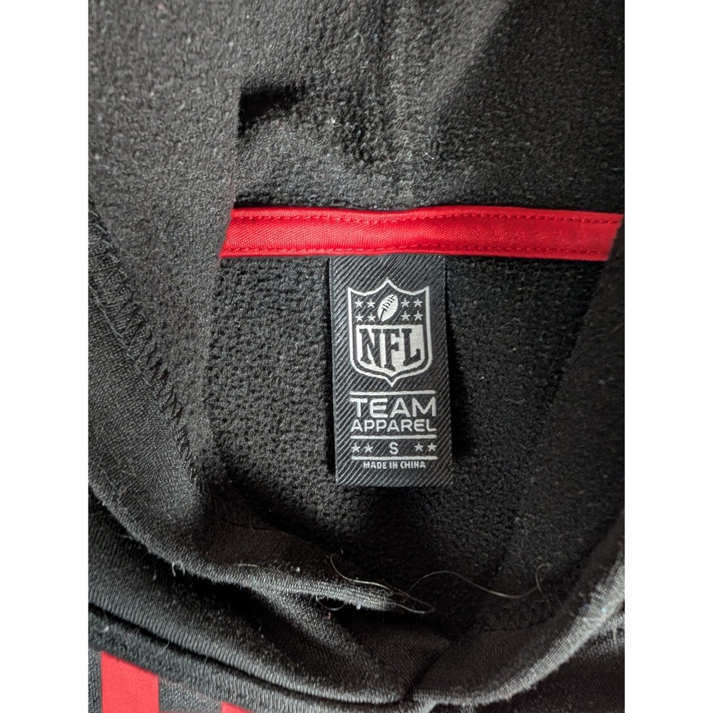 Kansas City‎ Chiefs NFL Team Apparel Black Red Hoodie Mens Small - Picture 6 of 9